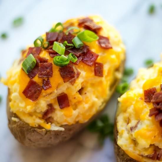 Twice Baked Potatoes - Recipe photo by artzyfoodie