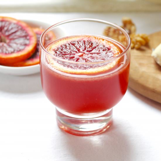 Blood Orange Black Pepper Cocktail - Recipe photo by the good eats co