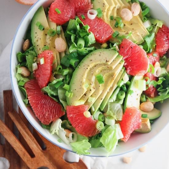 Grapefruit Avocado Salad - Recipe photo by tippsinthekitch