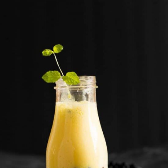 Mango boba smoothie recipe - Recipe photo by pepperbowl