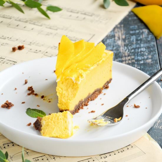 Mango cheesecake - Recipe photo by bazyliaczywanilia