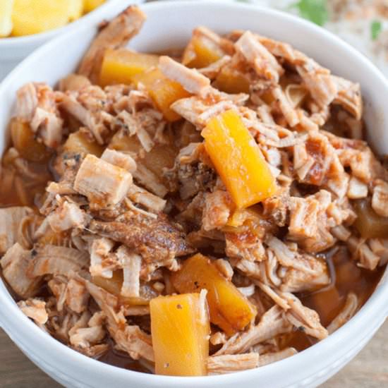 Slow Cooker Pineapple Pork - Recipe photo by foodlovinfamily