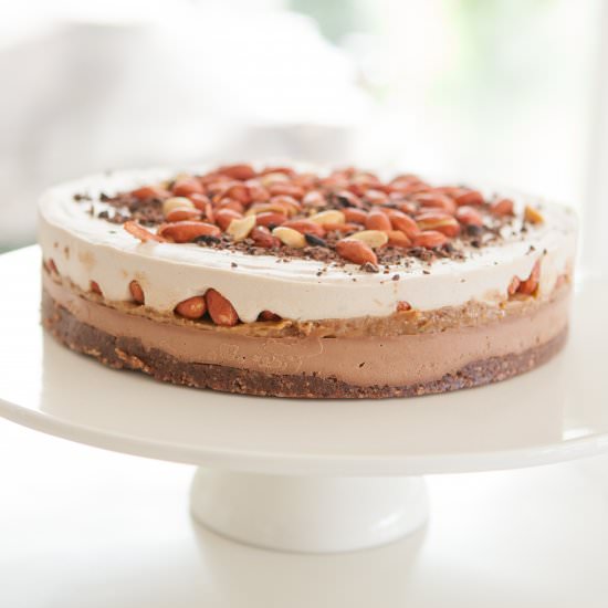 No bake Snickers Cake - Recipe photo by AscensionKitchen