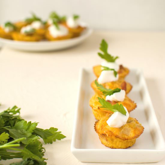 Mini bacon quiche - Recipe photo by Flymetothespoon