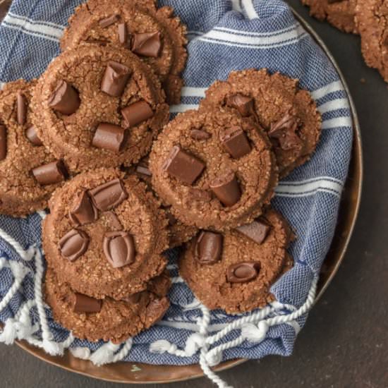 Double Chocolate Sugar Cookies - Recipe photo by the cookie rookie