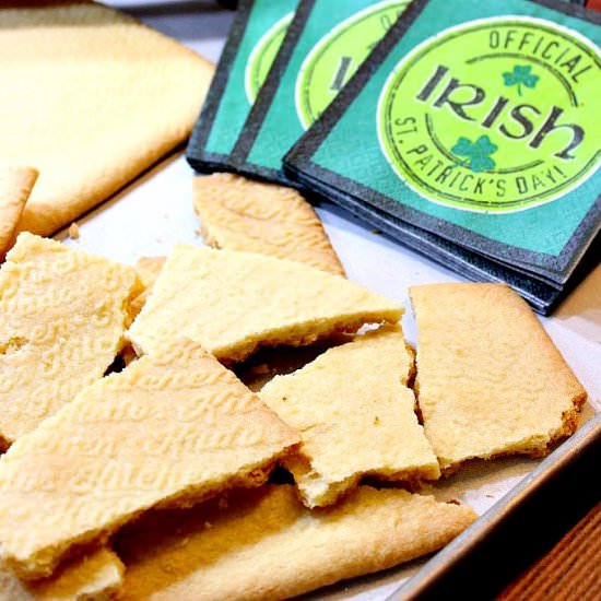 Traditional Irish Shortbread - Recipe photo by Kudos Kitchen by Renee