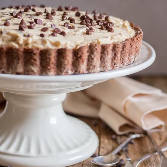 Chocolate Chip Peanut Butter Pie - Recipe photo by an italian in my kitchen
