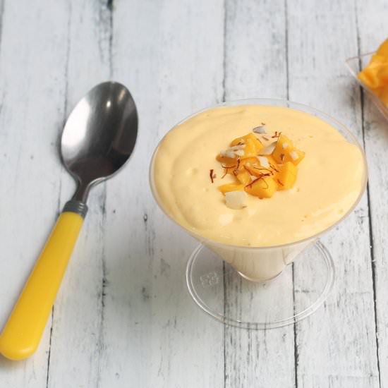 INSTANT MANGO SHRIKAND - Recipe photo by Traditionallymodernfood
