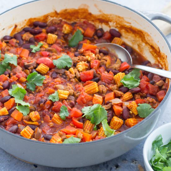 Easy Quorn Chilli Con Carne - Recipe photo by easypeasyfoodie