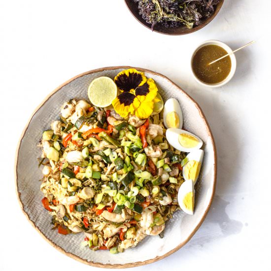Yuba Noodle Pancit - Recipe photo by rezelkealoha