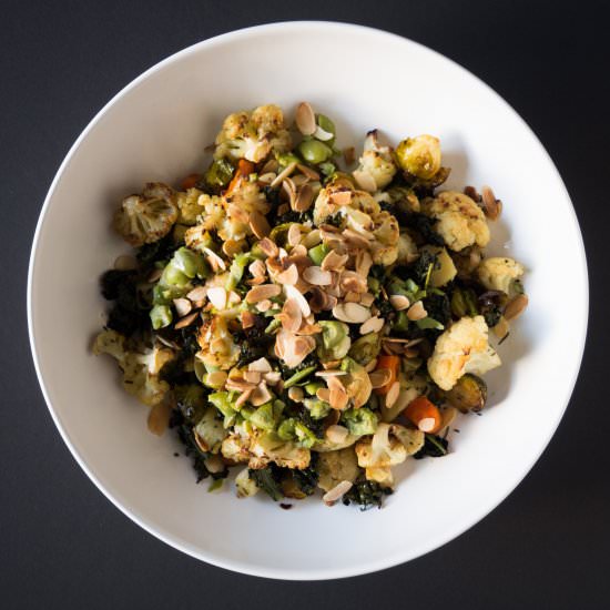 Special Roasted Winter Vegetables - Recipe photo by FriFran