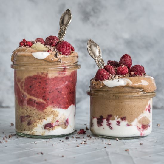 Chocolate Almond Butter Swirl - Recipe photo by healthylaura