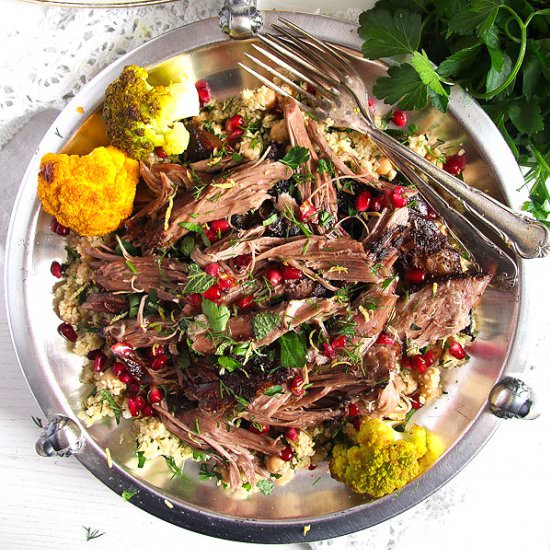 Slow-Cooked Shoulder of Lamb - Recipe photo by adinutza