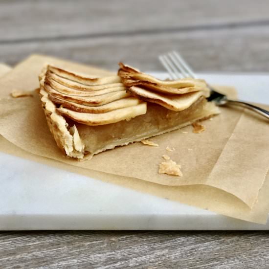 Classic French Apple Tart - Recipe photo by simmerandsauce