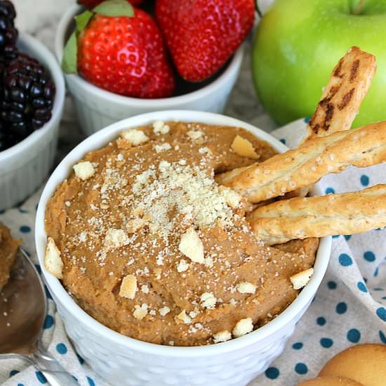 Clean Eating Snickerdoodle Dip - Recipe photo by happihomemade