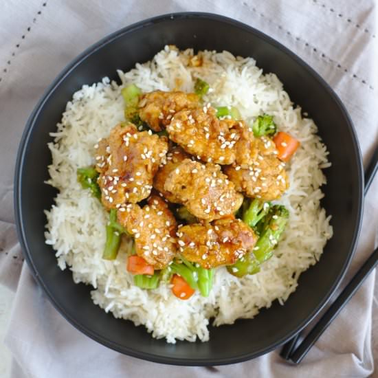 General Tso Chicken Stir Fry - Recipe photo by mildlymeandering