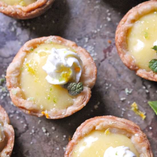 Key Lime Curd Tartlets - Recipe photo by wherethewildcakegrows
