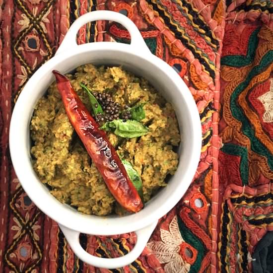 Bottle Gourd Chutney with Peel - Recipe photo by steamingpot