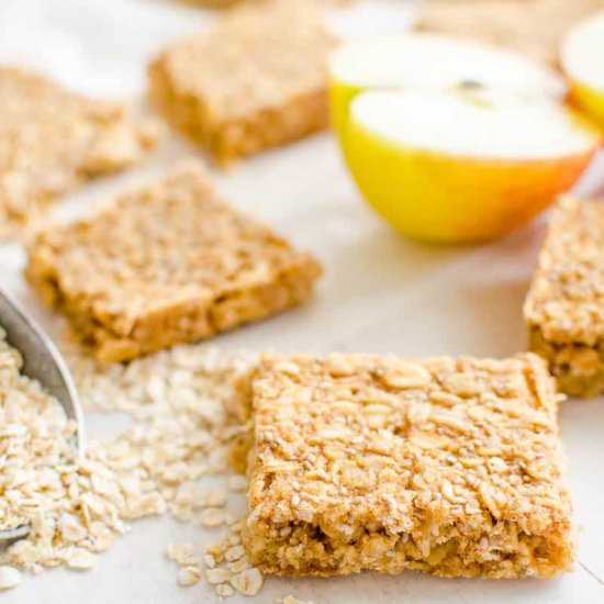 Apple Pie Oat Bars - Recipe photo by My Kids Lick The Bowl