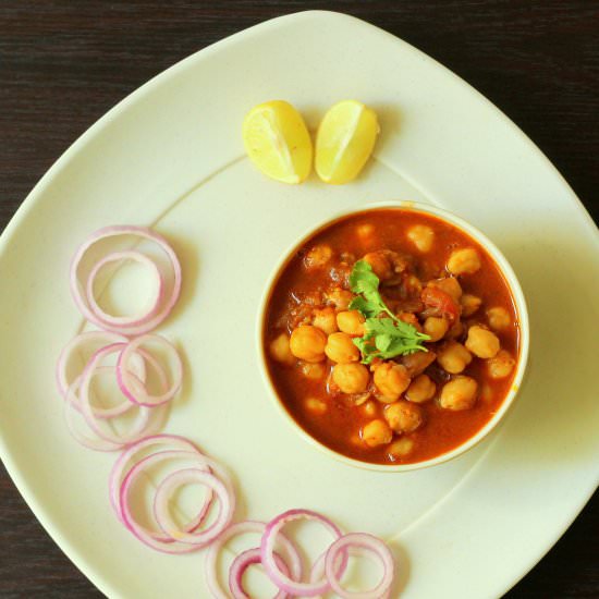 Chana Masala - Recipe photo by F For Flavour