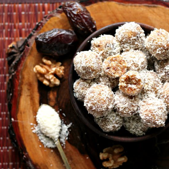 Date & Walnut Bites - Recipe photo by ruchikrandhap
