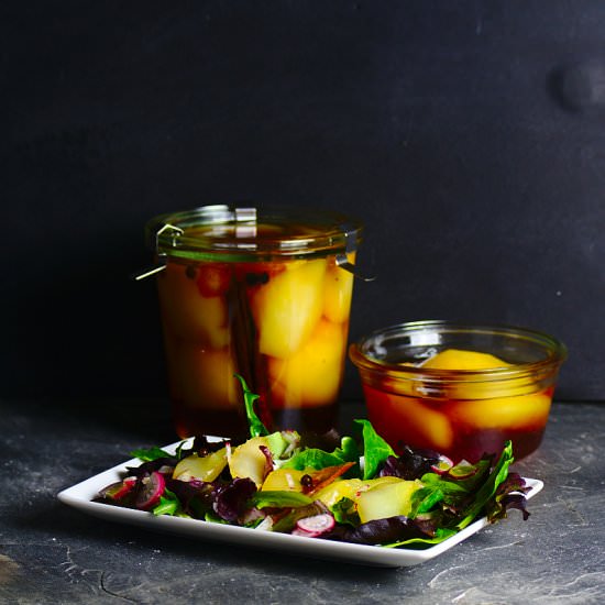 Pickled pears - Recipe photo by receitas