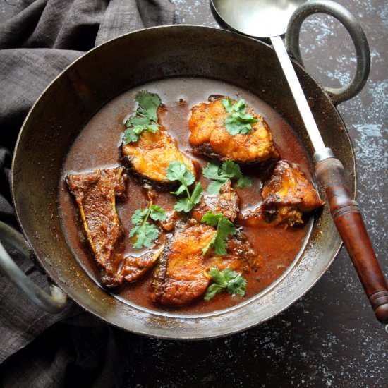 fish in mustard curry - Recipe photo by easyfoodsmith