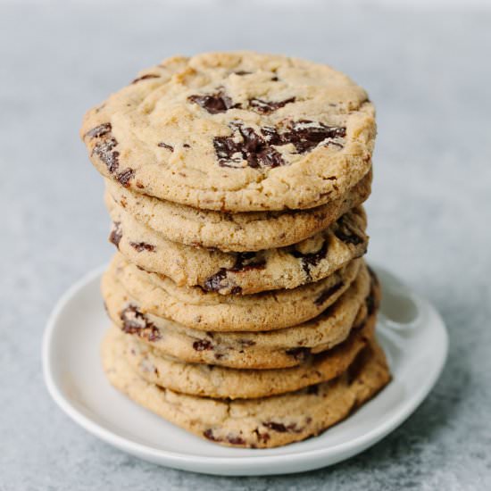 best chewy chocolate chip cookies - Recipe photo by FamilyStyle Food