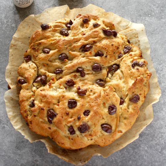 No-Knead, Easy Greek Skillet Bread - Recipe photo by marilenaskitchen