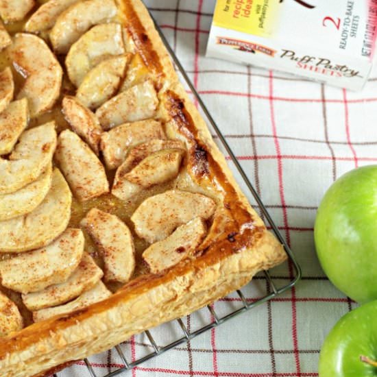 Puff Pastry Apple Tart - Recipe photo by mindyscookingobsession