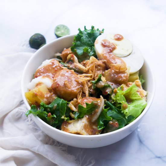 Gado-Gado Bowl - Recipe photo by Atikaps