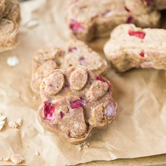 Strawberry Banana Dog Treats - Recipe photo by TheCozyCook