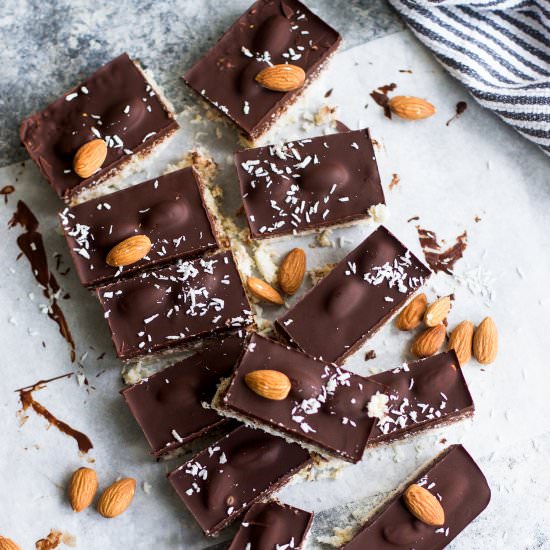 5 Ingredient Healthier Almond Joys - Recipe photo by My Diary of Us