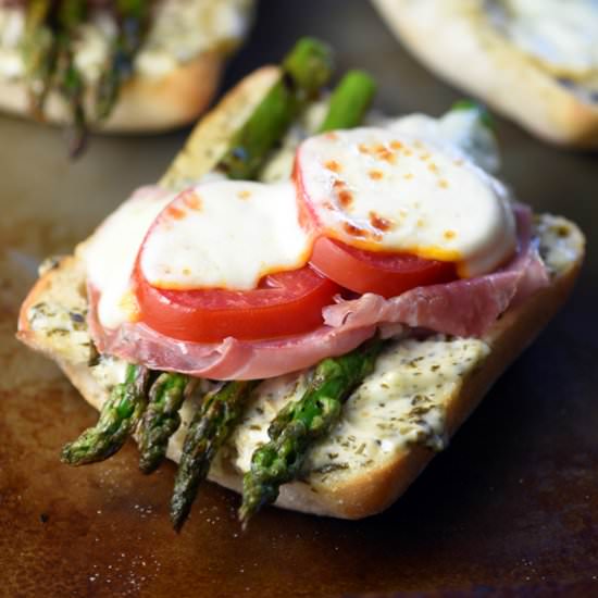Asparagus Muenster Melt - Recipe photo by bellyfull
