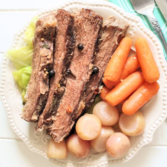 Almost Corned Beef Cabbage - Recipe photo by TJsTaste