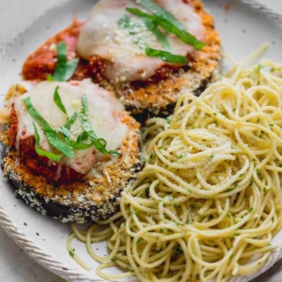 Baked Eggplant Parmesan - Recipe photo by feelgoodfoodie1