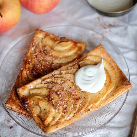 Cointreau Apple Tarts - Recipe photo by Truefoodsblog