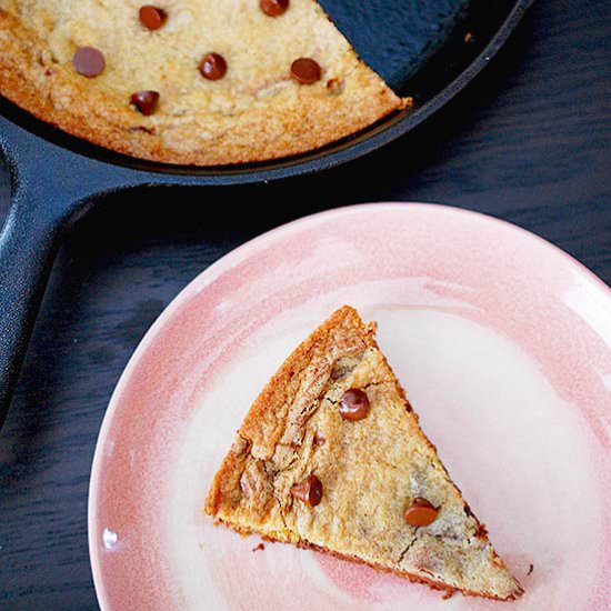 Nutella skillet cookie - Recipe photo by evabakes