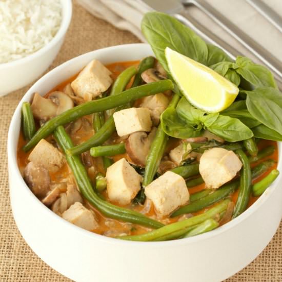 Thai Red Curry - Recipe photo by lovingitvegan