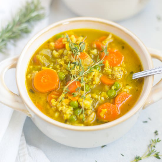 Healthy Chicken Soup - Recipe photo by WhatMollyMade