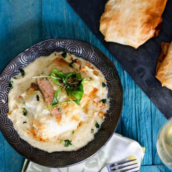 Arctic Char in Phyllo Pastry - Recipe photo by sugarlovespices