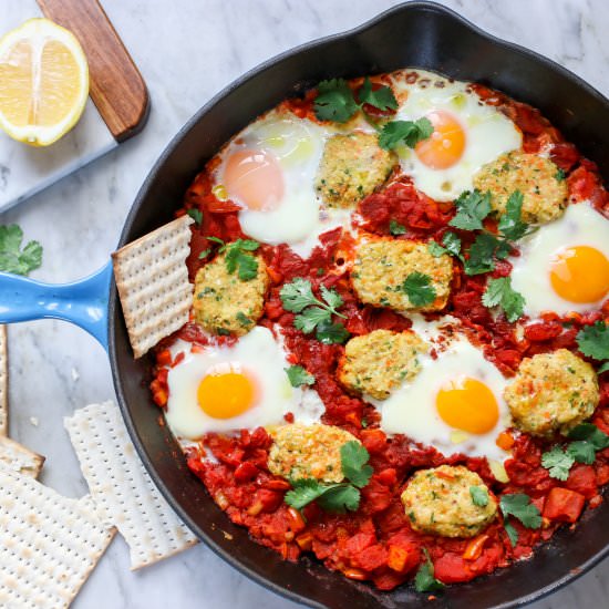 Gefilte Fish Shakshuka - Recipe photo by WhatJewWannaEat