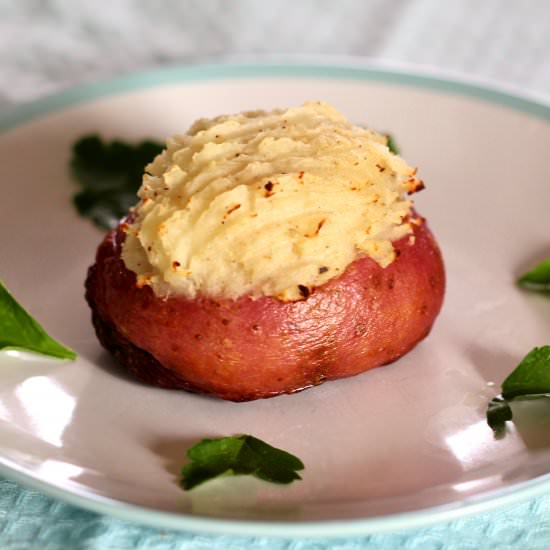Vegan Shepherd's Pie Jacket Potato - Recipe photo by Whats Bean Cooking