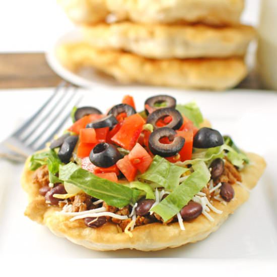 Navajo Tacos and Indian Fry Bread - Recipe photo by savingcentbycent