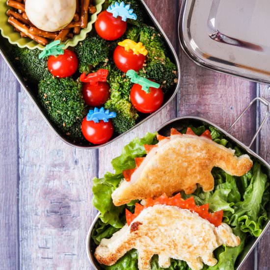 Dinosaur Bento - Recipe photo by TaraMar