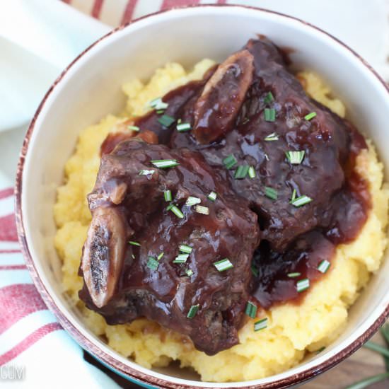 Pressure Cooker Braised Short Ribs - Recipe photo by Lydi Out Loud
