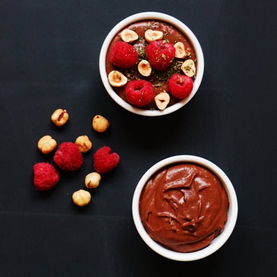 Vegan Aquafaba Chocolate Mousse - Recipe photo by Animagus Eats