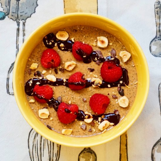 Vegan Peanut Butter Chia Pudding - Recipe photo by Animagus Eats