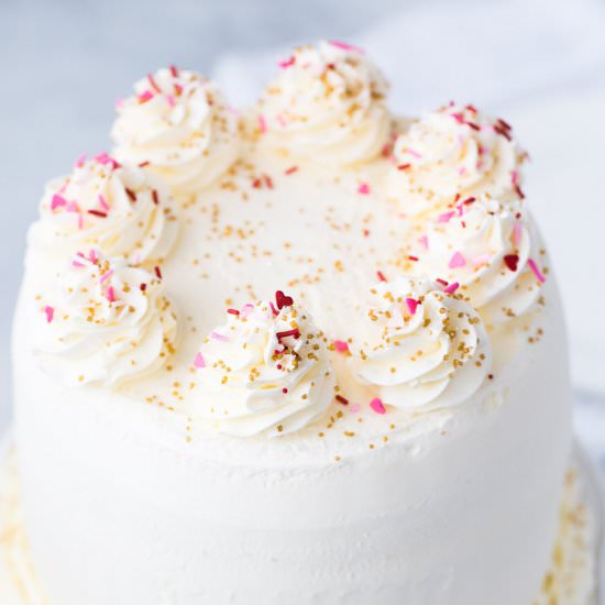 Pink Champagne Orange Cake - Recipe photo by A Classic Twist