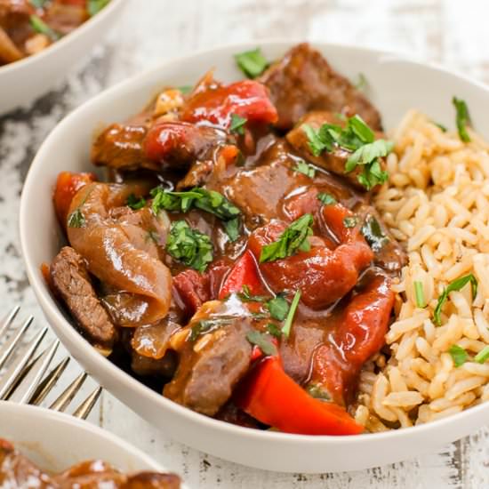 Classic Pepper Steak - Recipe photo by lisasdinnertimedish
